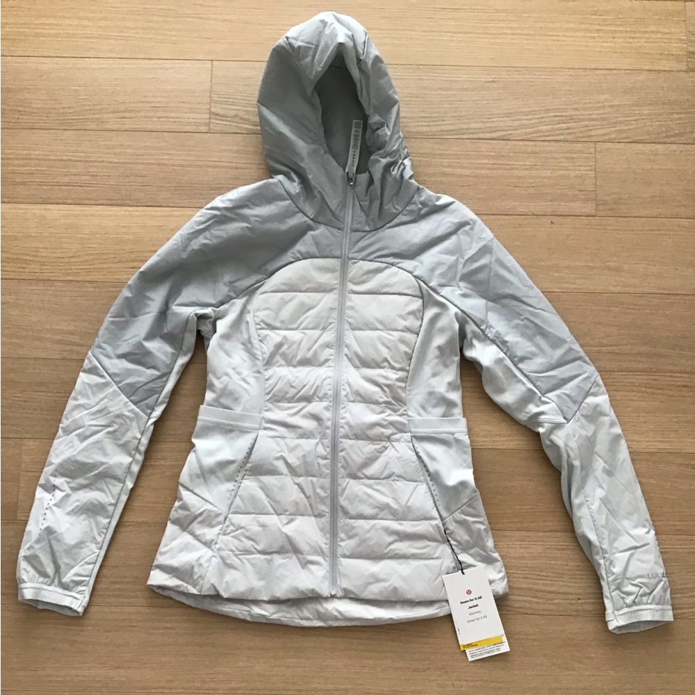 Lululemon down for it all jacket size 10